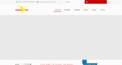 Desktop Screenshot of hoangangas.com